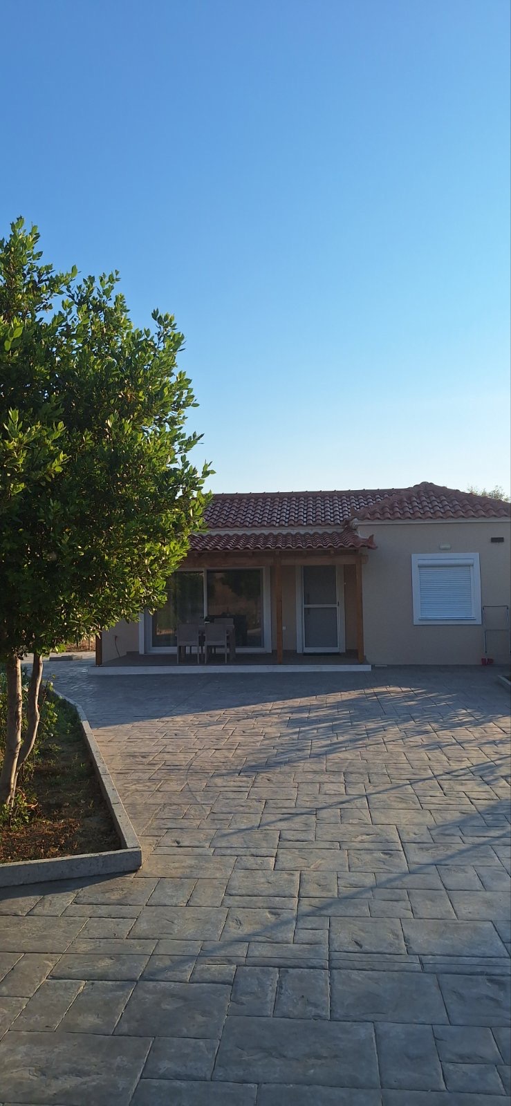Aithali Home — Front Exterior — Aithali Home Lemnos